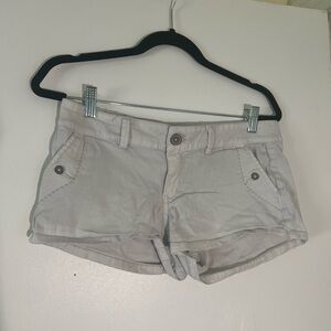 UNIONBAY Gray Cargo Micro Shorts with Relaxed Fit